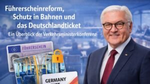 Führerscheinreform, Schutz in Bahnen und das Deutschlandticket – Ein Überblick der Verkehrsministerkonferenz